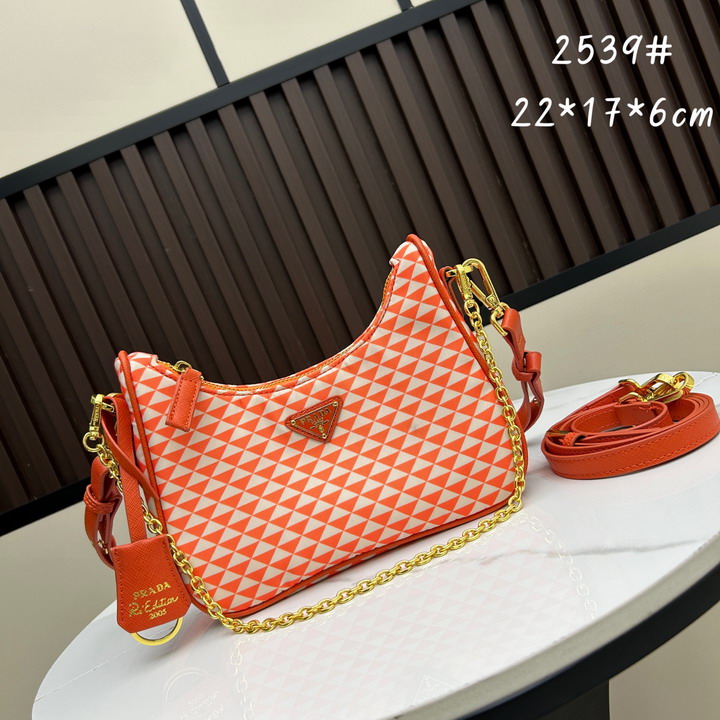 Prada hobo 2539 22x17x6cm jj